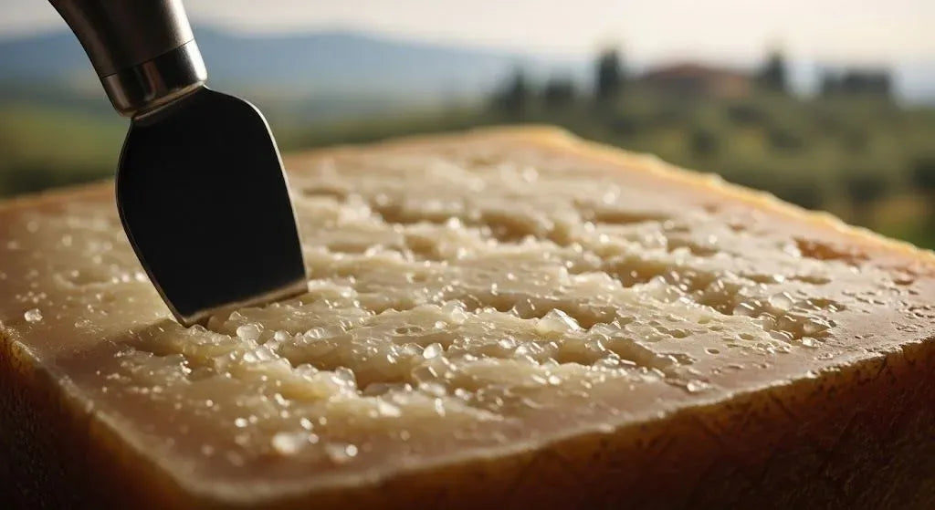 Why Does Italian Aged Cheese Have That Crunch?
