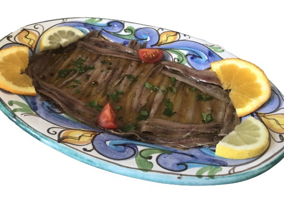 Sicilian Anchovy Fillets in Sunflower oil 80 Gram