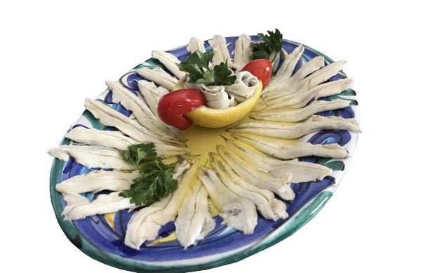 Sicilian Marinated White Anchovy Fillets 80 Gram