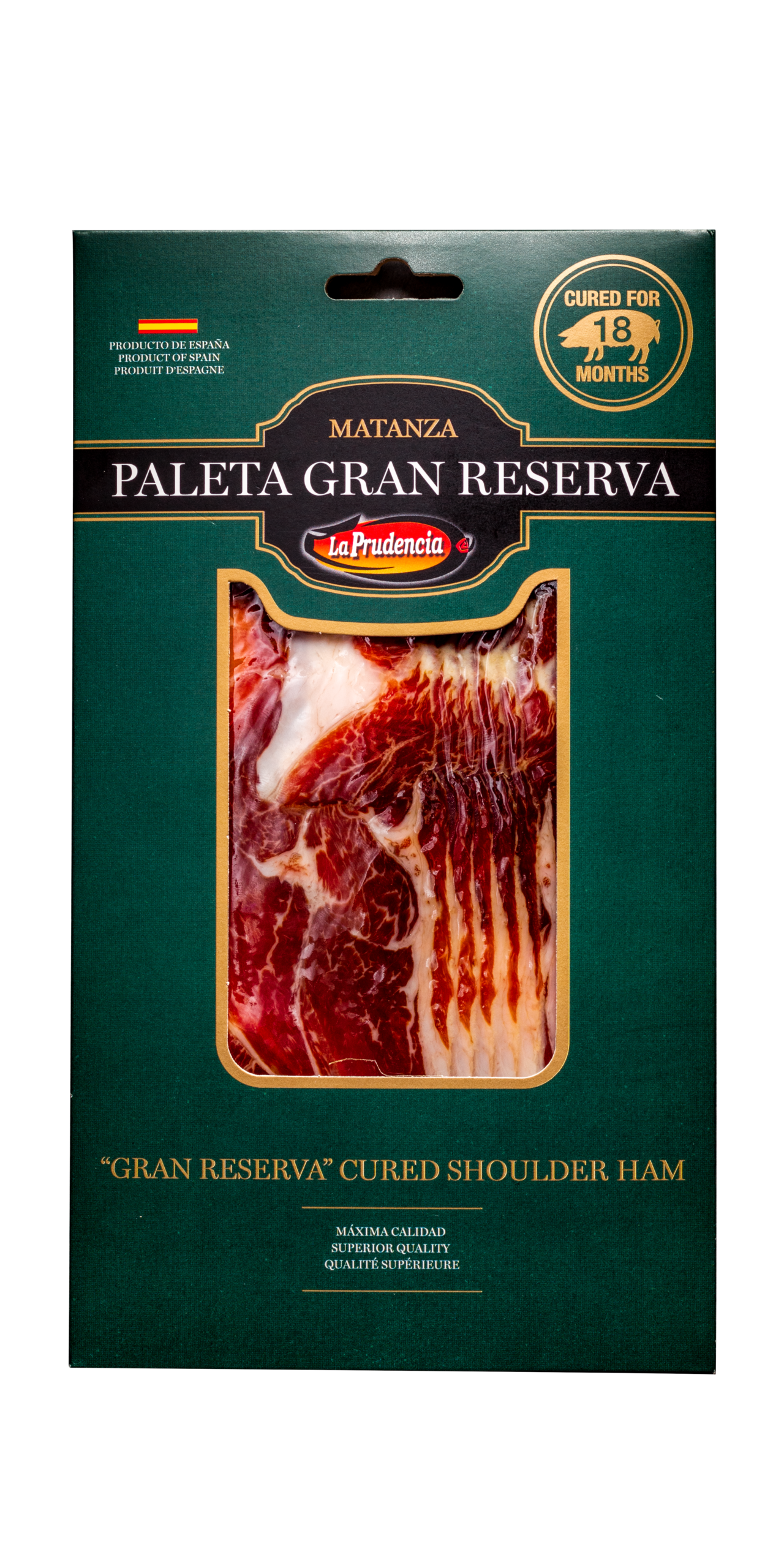 Serrano Ham Pre-sliced – Aged 18 Months – 100 Gram