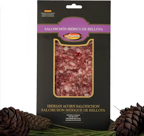 Iberico Salchichon Bellota (PRE-SLICED) – Acorn fed – 100 gr