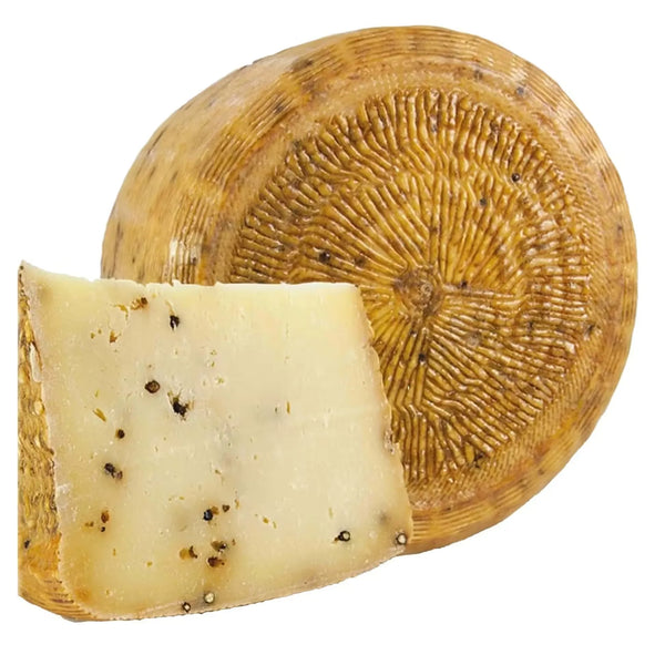 Sicilian Pecorino with Black Peppercorns