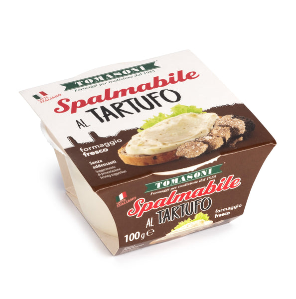 SPREADABLE CHEESE TRUFFLE 100 GR – 9 pcs x case – 900 gr box