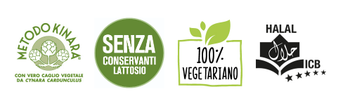 Grated GRAN KINARA Cheese – 90g bags, 20 pcs x cs