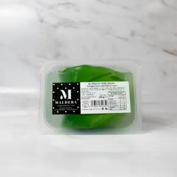 Burrata Cheese 250 gram Retail – 8 pcs x cs – 2 kg Box