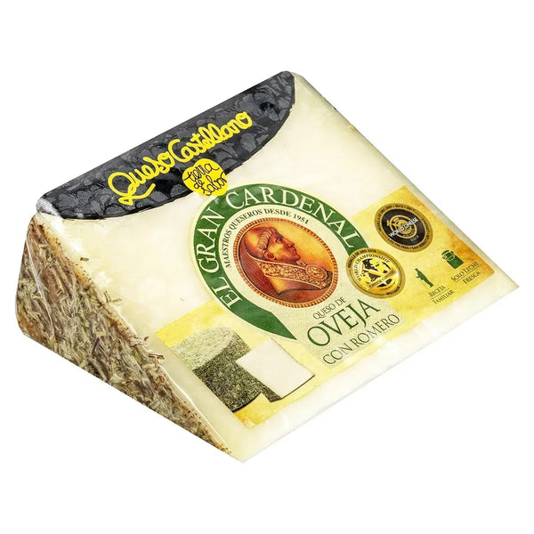 EL GRAN CARDENAL SHEEP’S MILK WITH ROSEMARY 250 gr. wedge