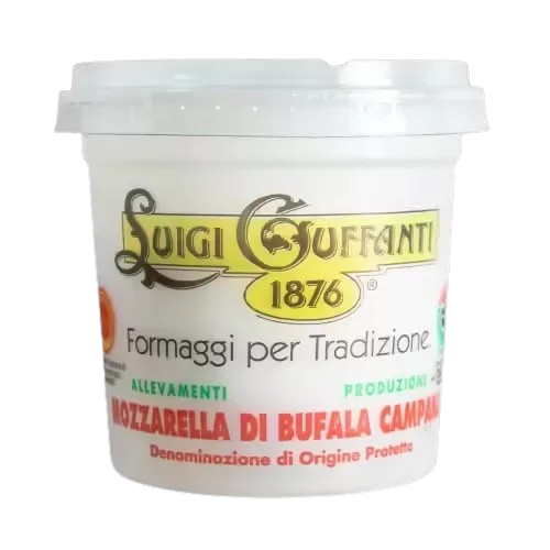 Buffalo Mozzarella DOP 250 gr – 8 pcs per box – 2.5 kg box